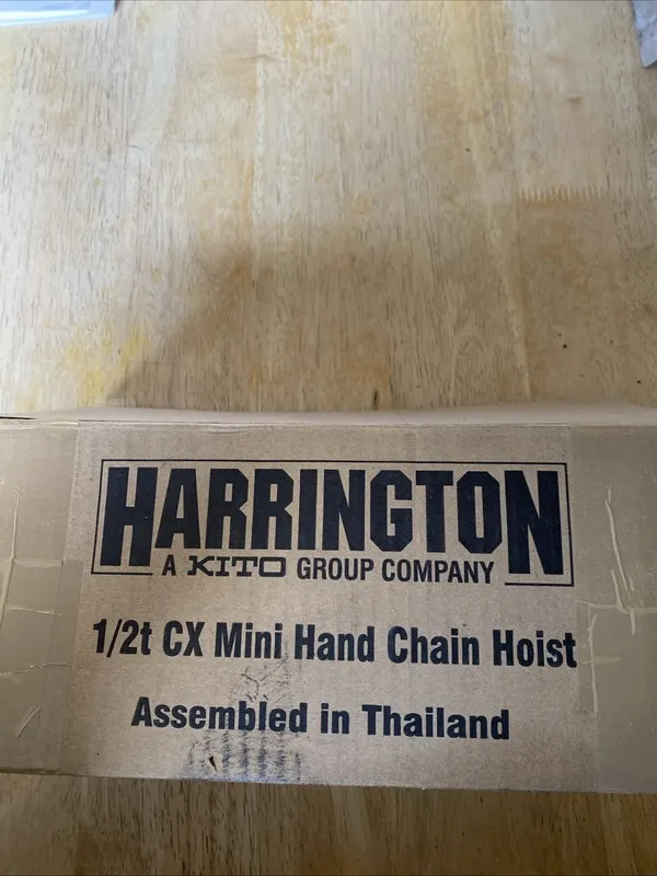 Таль Harrington Cx005-20 Mini Chain Hoist, 1000 Lb., 20 Ft. Lift