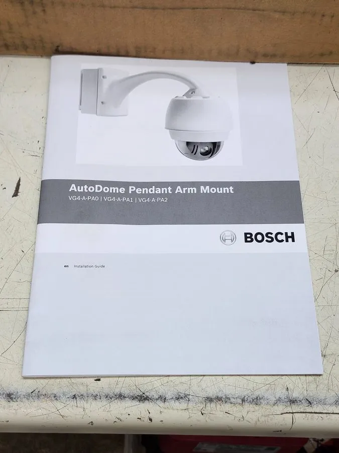 Камера Bosch Autodome Security Camera Pendant Arm Power Box P/N: VG4-A-PA0