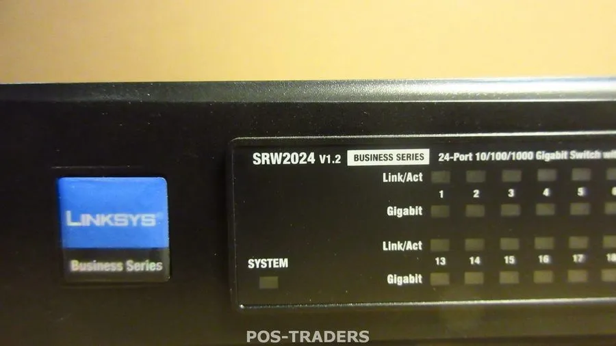 Коммутатор Linksys SRW2024 24 Port 10/100/1000 Gigabit Ethernet Network Switch