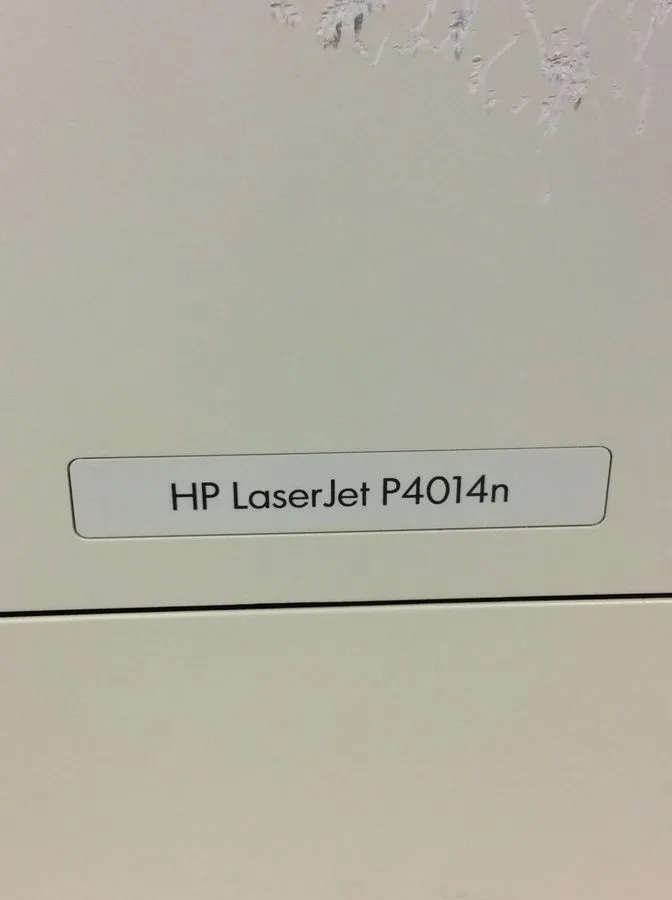 Лазерный принтер HP Laserjet P4014n Laser printer *Professionally Cleaned & Serv — фото лота 4