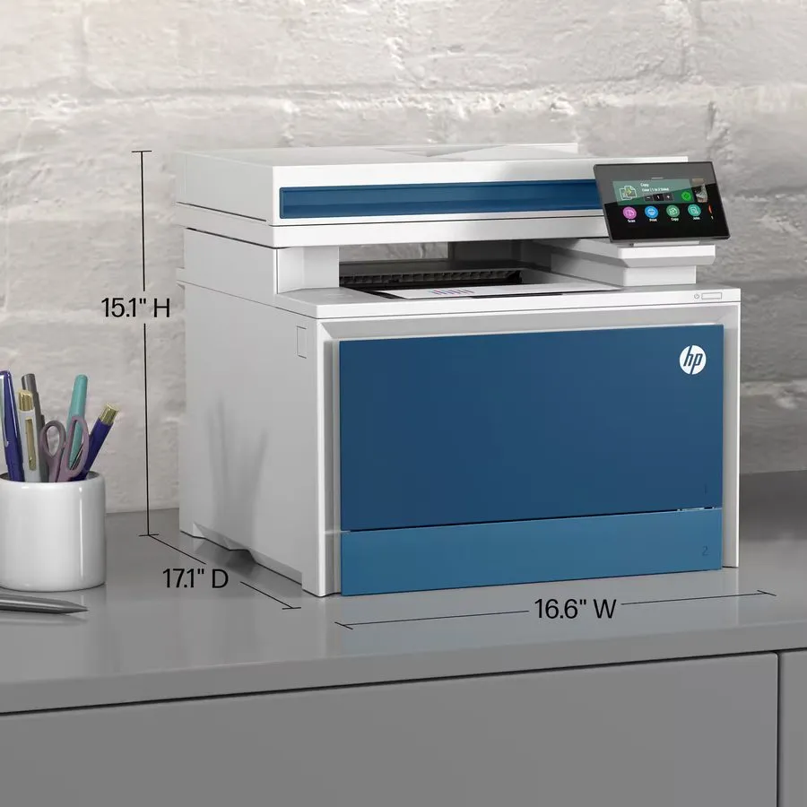 Лазерный принтер HP LaserJet Pro 4301fdw Wireless AI-Enabled Color All-in-One La — фото лота 1