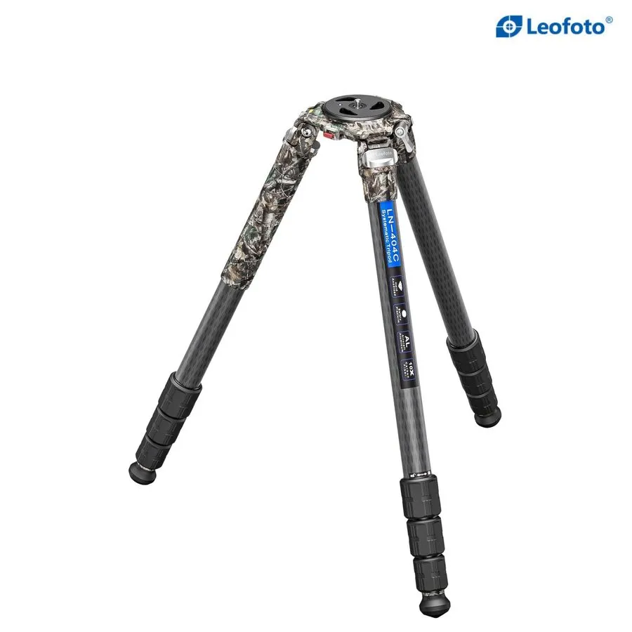 Оборудование видеонаблюдения Leofoto LN-404C (Camo) Heavy Duty Tripod with 100mm