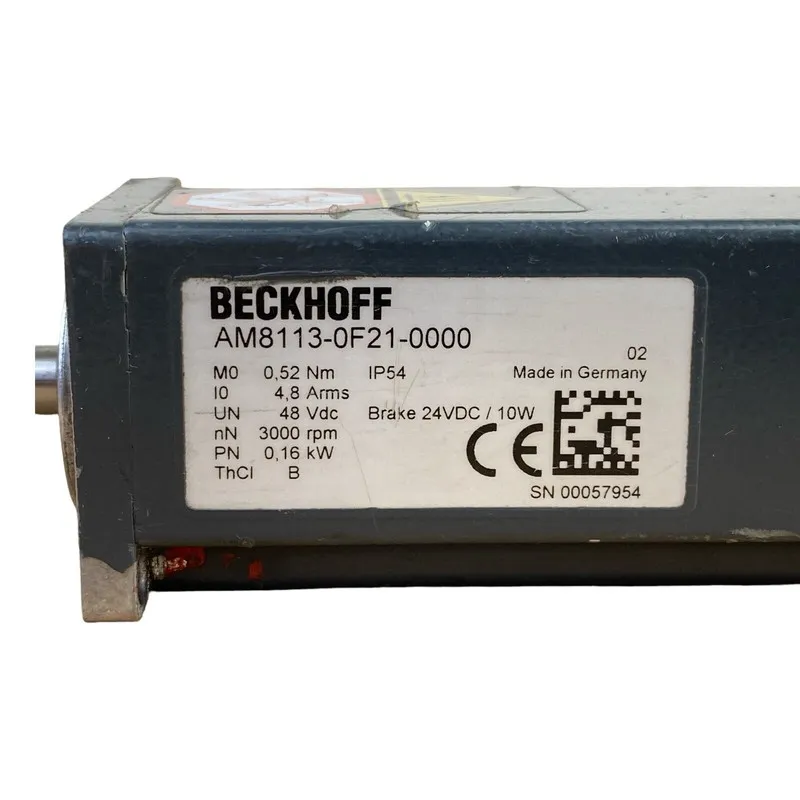Серводвигатель Beckhoff AM8113-OF21-0000 Servomotor