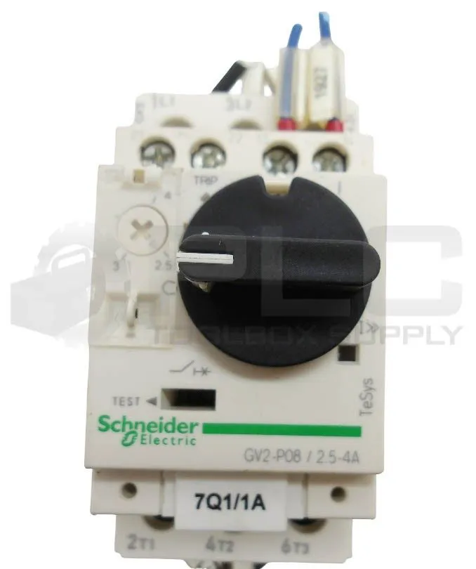 Автоматический выключатель Schneider GV2P08 Motor Circuit Breaker 2.5-4A 600V