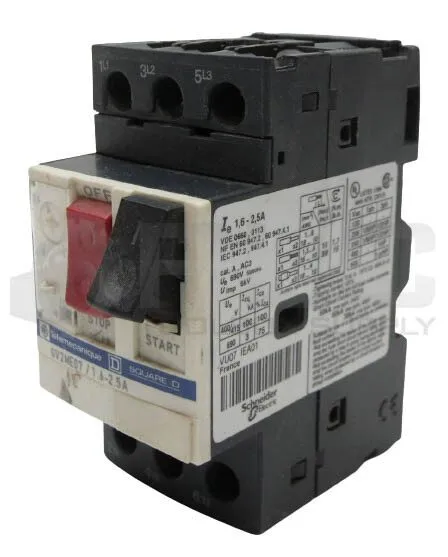 Автоматический выключатель TELEMECANIQUE GV2ME07 MOTOR STARTER CIRCUIT BREAKER 1
