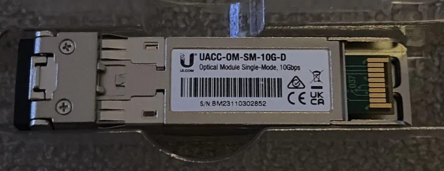 Трансивер Ubiquiti UniFi UACC-OM-SM-10G-D SFP+ 10Gbps 10km Transceiver