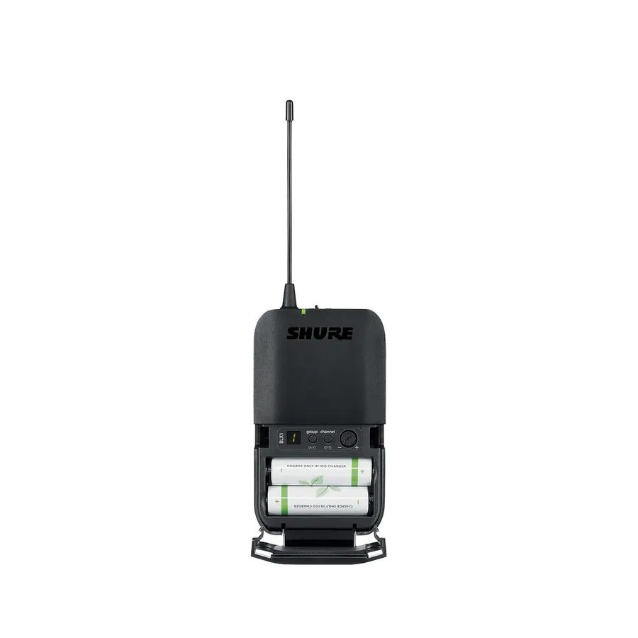 Приёмник Shure Headset Microphone, BLX1 Bodypack & BLX4R Wireless Receiver — фото лота 2