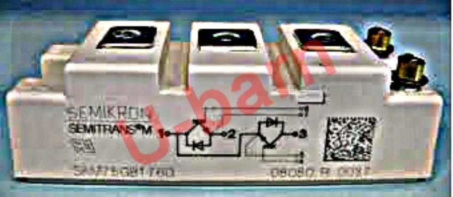 Силовой модуль IGBT SEMIKRON SKM100GB063D MODULE SuperfastNPT-IGBT Module