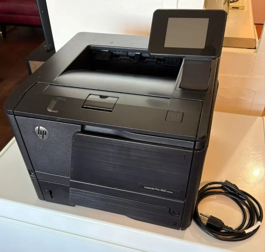 Лазерный принтер HP Laserjet M401dw Laser printer *Cleaned & Serviced Count 17,0