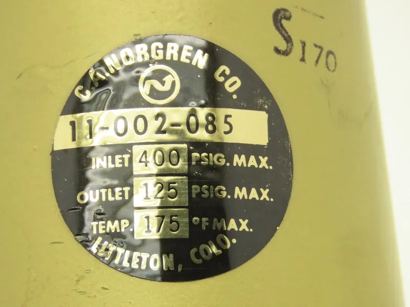 Трубопроводная арматура Norgren 11-002-085 Pneumatic Air Pressure Regulator 3/4"