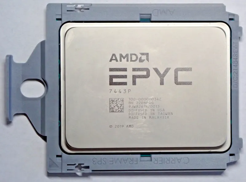 Процессор 100-000000342 Unlocked BULK AMD EPYC 7443P 2.85GHz 24-core 200W Proces