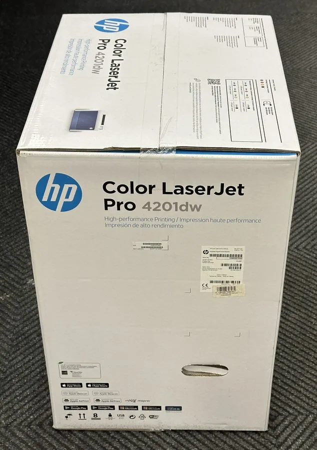 Лазерный принтер HP LaserJet Pro 4201dw Wireless Duplex Color Laser Printer 4RA8