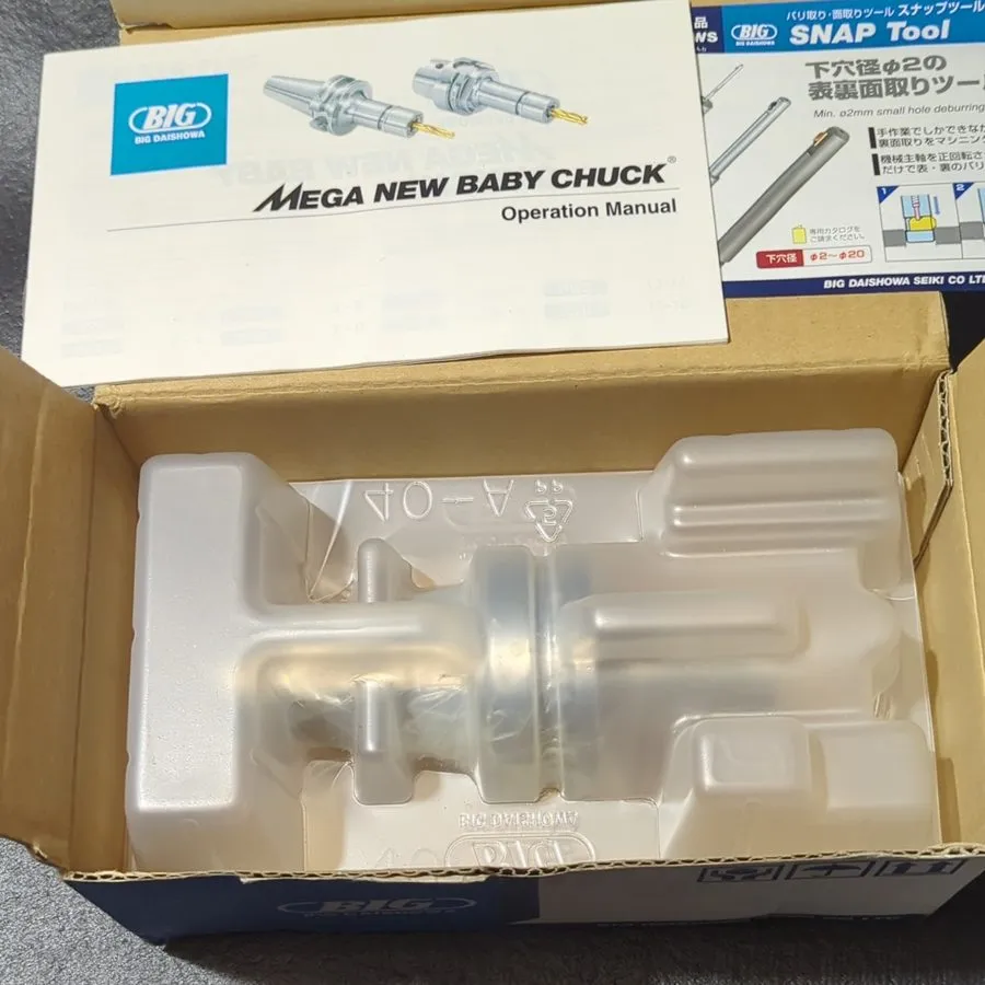 Режущий инструмент BIG Daishowa Mega Baby Chuck BT-Flange Collet Chuck BBT40-MEG — фото лота 2