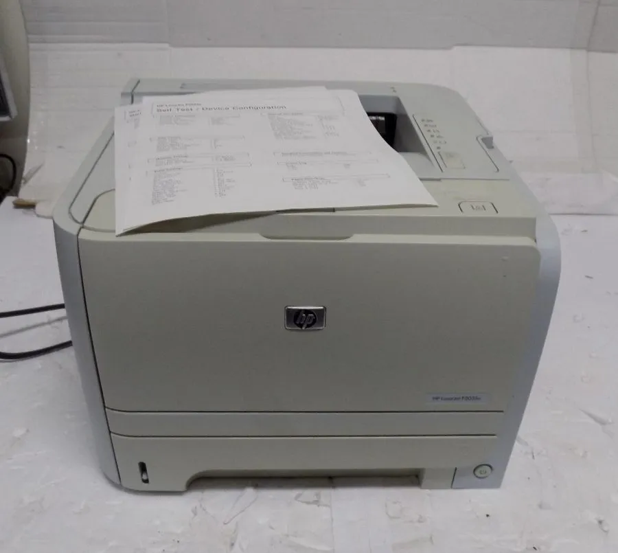 Лазерный принтер HP LaserJet P2035N Laser Printer w/ Toner NO POWER CORD