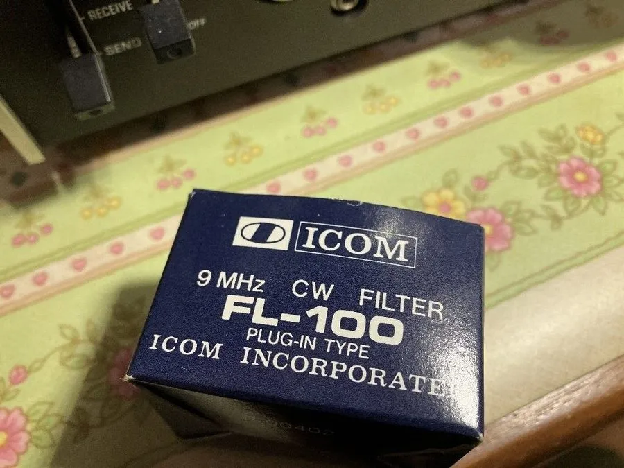 Радиостанция FL-100 ICOM CW NARROW FILTER — фото лота 2
