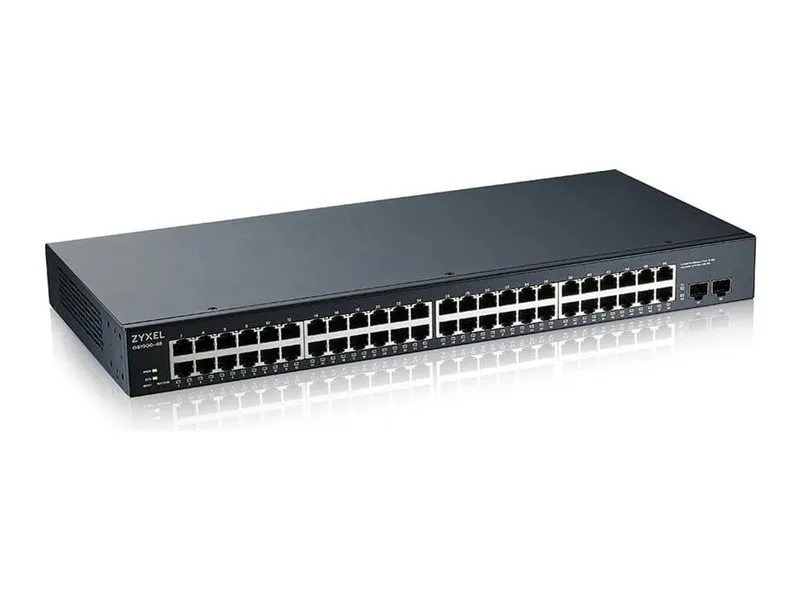 Коммутатор Zyxel GS1900-48 Switch smart 48 x 10/100/1000 + 2 x GS1900-48-EU0102F