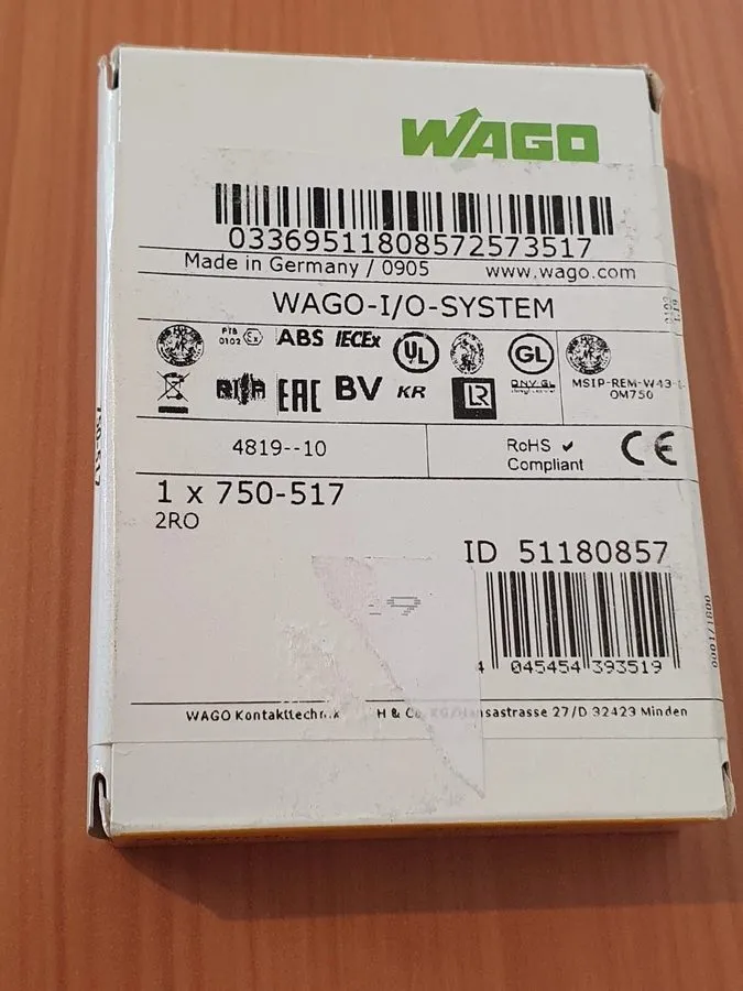 Модуль ввода-вывода WAGO 750-517 PLC Module