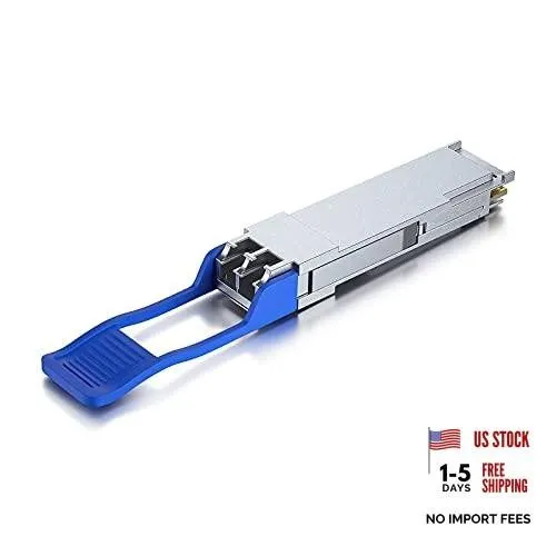 Трансивер 40GBASE-LR4 QSFP+ LC Single-Mode Transceiver, 40G SMF Optical 40G-LR4: — фото лота 1