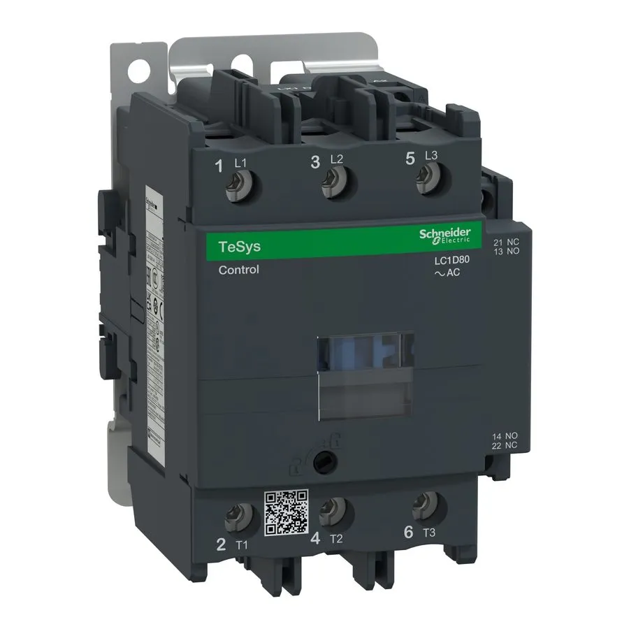 Контактор Schneider LC1D80M7 TeSys D Magnetic Contactor 80A 220V AC