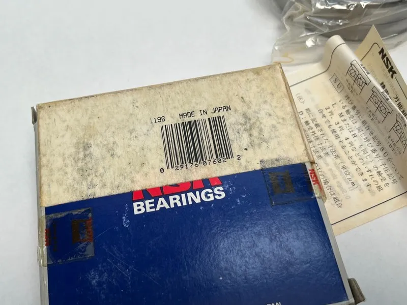 Подшипник NSK 7912A5TYDULP4 Bearing 60x85x13 mm 71912 7912-A5-TY-DUL-P4/PA7 Japa — фото лота 1