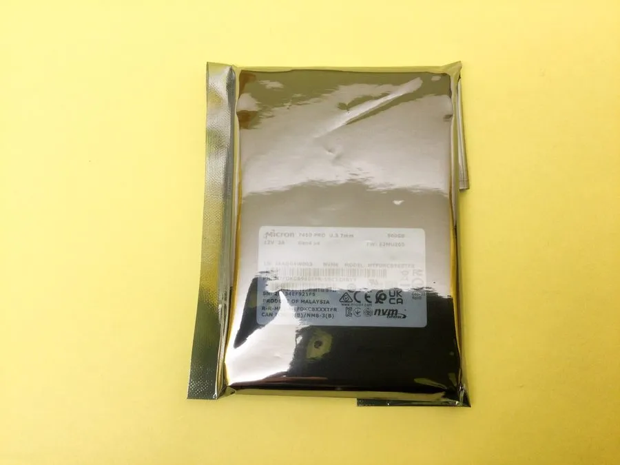 SSD-накопитель Micron 7450 PRO 960GB PCIe 4.0 NVMe U.3 7mm 2.5inch SSD MTFDKCB96