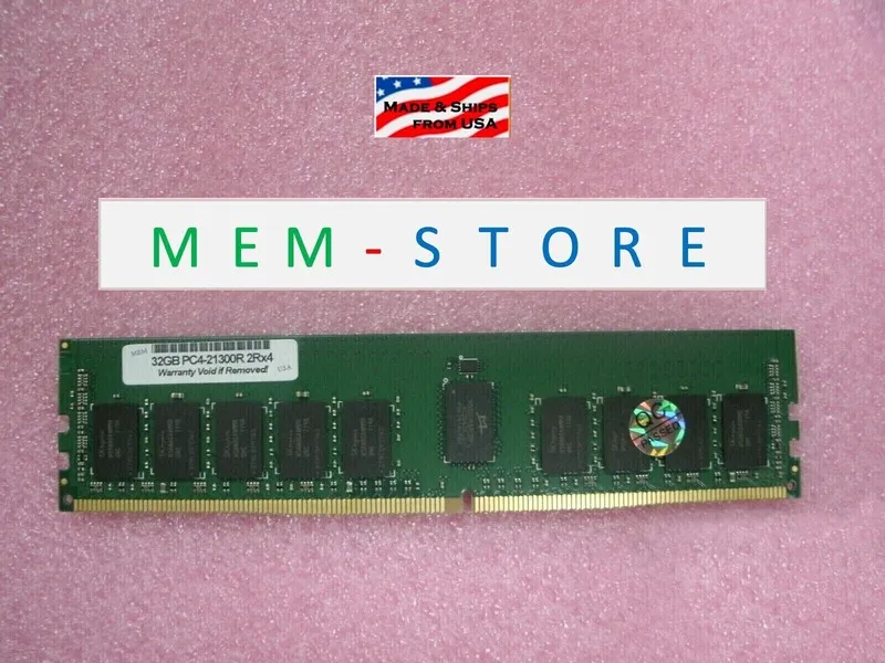 Модуль памяти A9781929 32GB DDR4-2666MHz RDIMM RAM Dell Precision T5820 T7820 T7