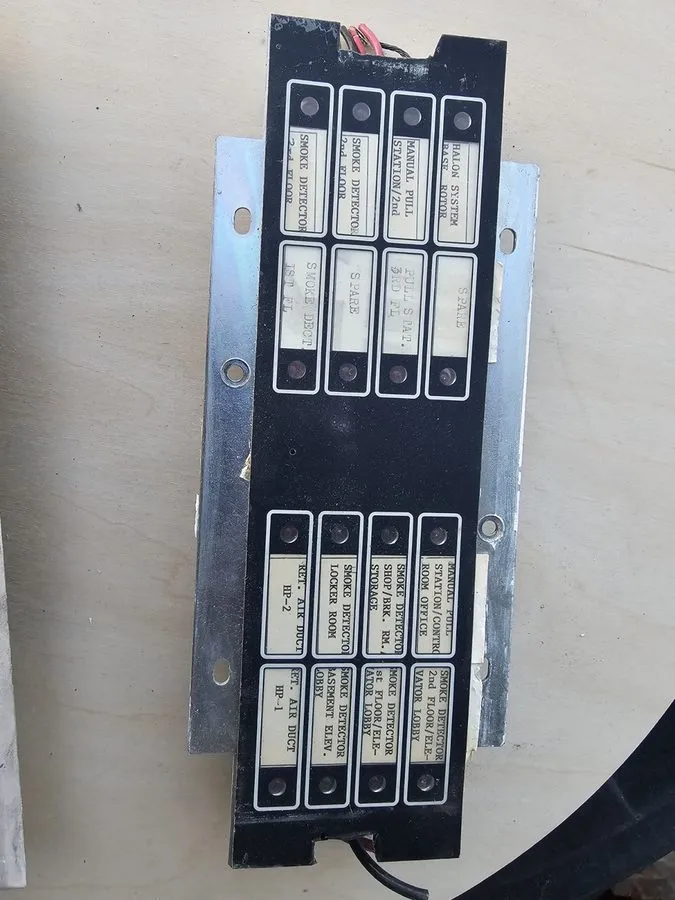 Клавиатура Simplex 4602-9102 Fire Alarm Keypad Annunciation — фото лота 2