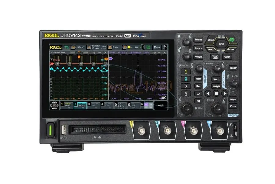 Осциллограф RIGOL DHO914S DIGITAL OSCILLOSCOPE 125MHz, 1.25GSa/s, 4ch, 16 dig. c
