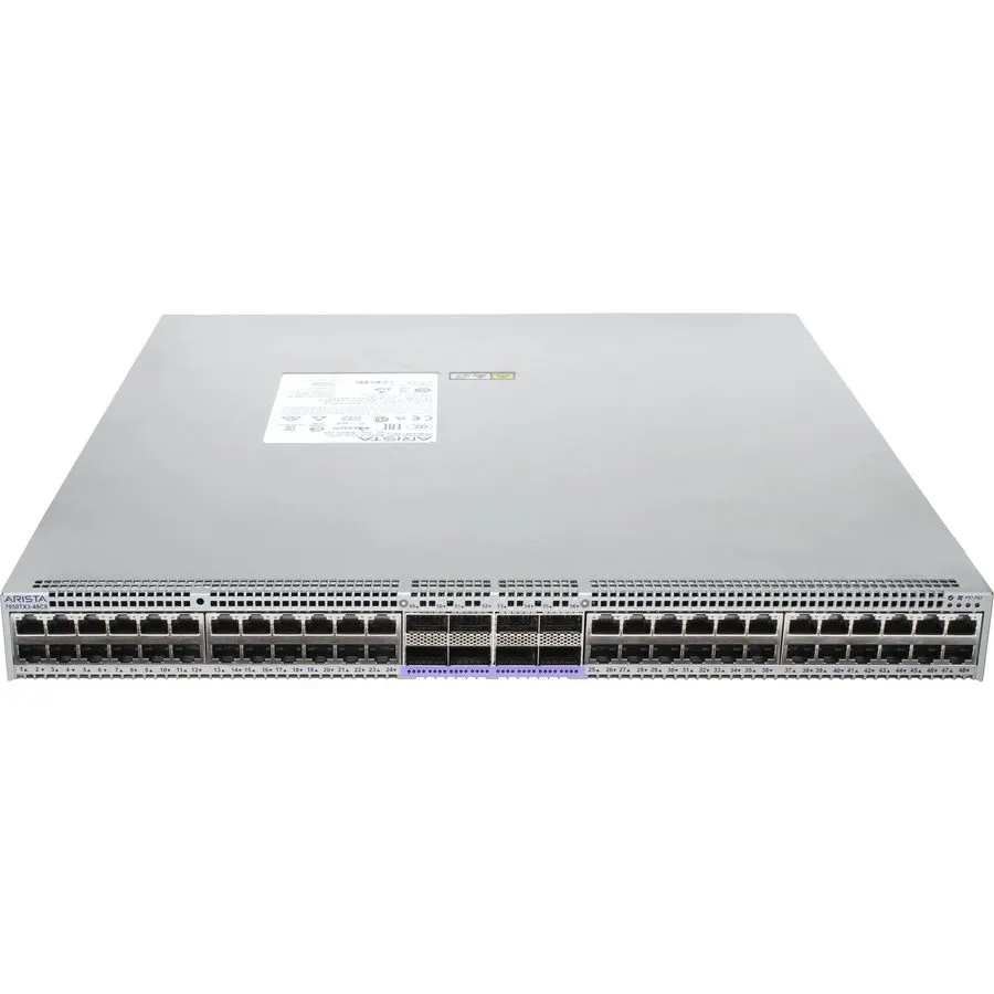 Коммутатор Arista DCS-7050TX3-48C8-R 48x 10G-T &8x QSFP100 Switch R-F Airflow