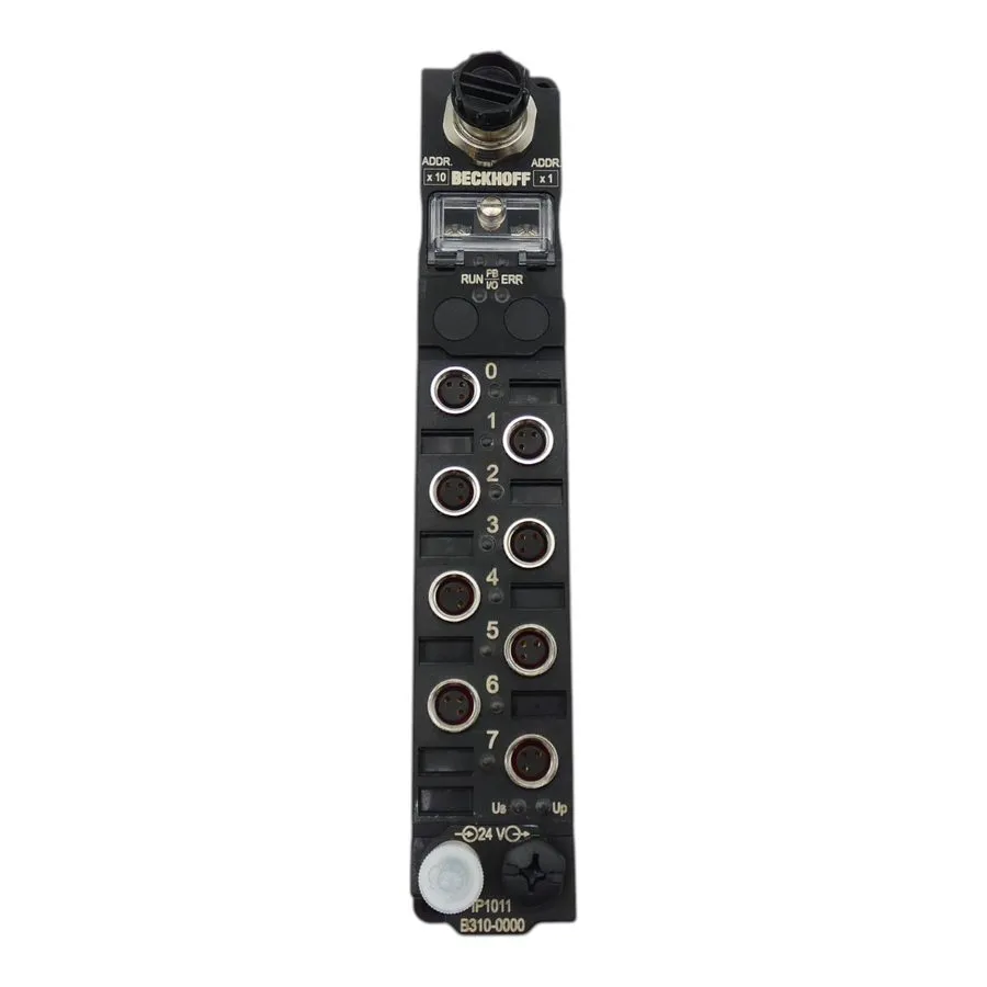 IIoT-устройство Beckhoff Profibus IP1011 B310-0000 Fieldbus Box 8 Channel Digita