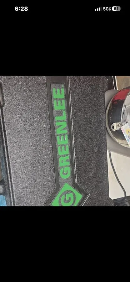 Электрооборудование Greenlee KAHN1766U2 Hydraulic Knockout Punch Set Kit w/ Case — фото лота 2