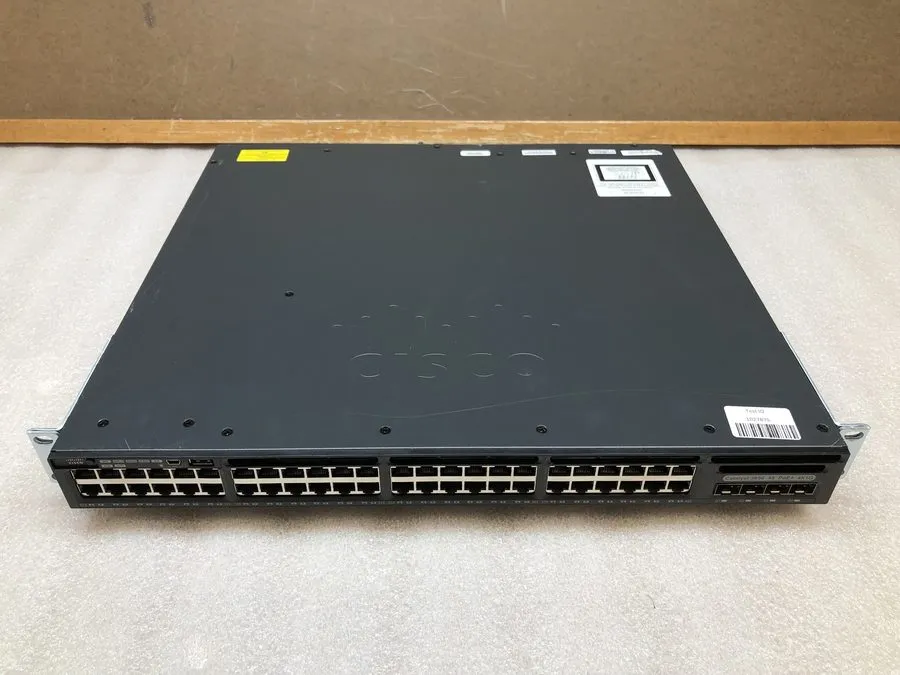 Коммутатор Cisco 3650 Series PoE+ 48 Port Switch, IP Base, WS-C3650-48PS