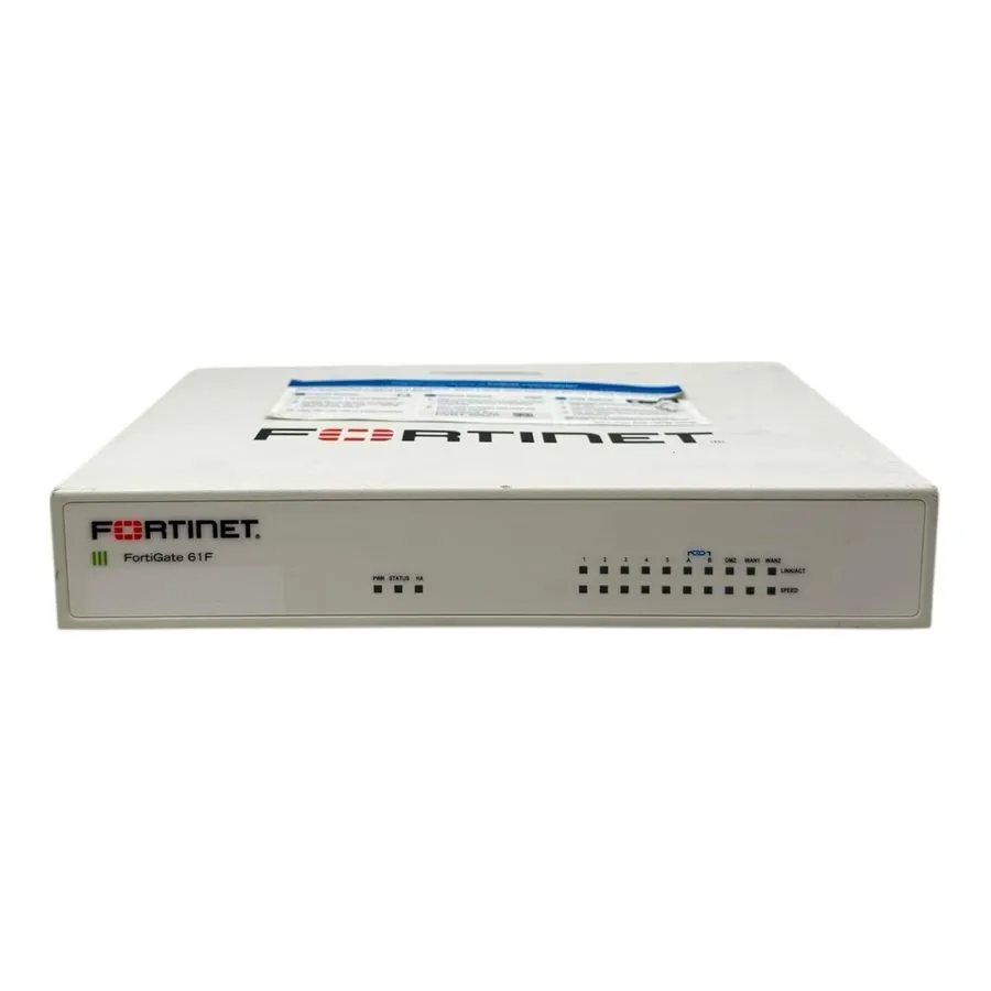 Межсетевой экран Fortinet FortiGate FG-61F Network Security/Firewall Appliance