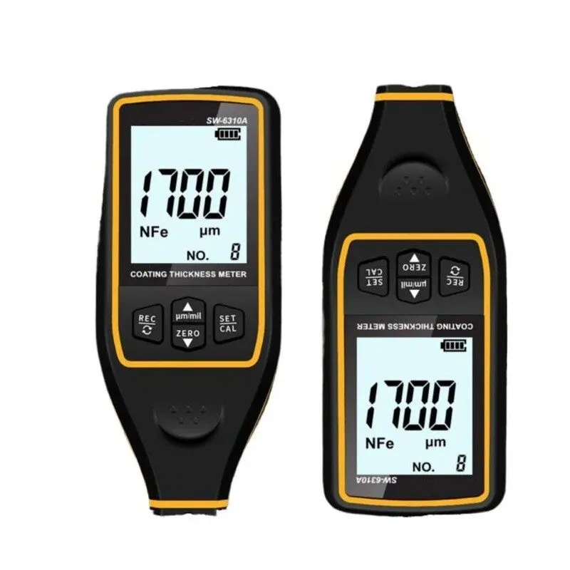 Толщиномер SW-6310A Digital Paint Coating Thickness Gauge Handheld 0-1700um Auto