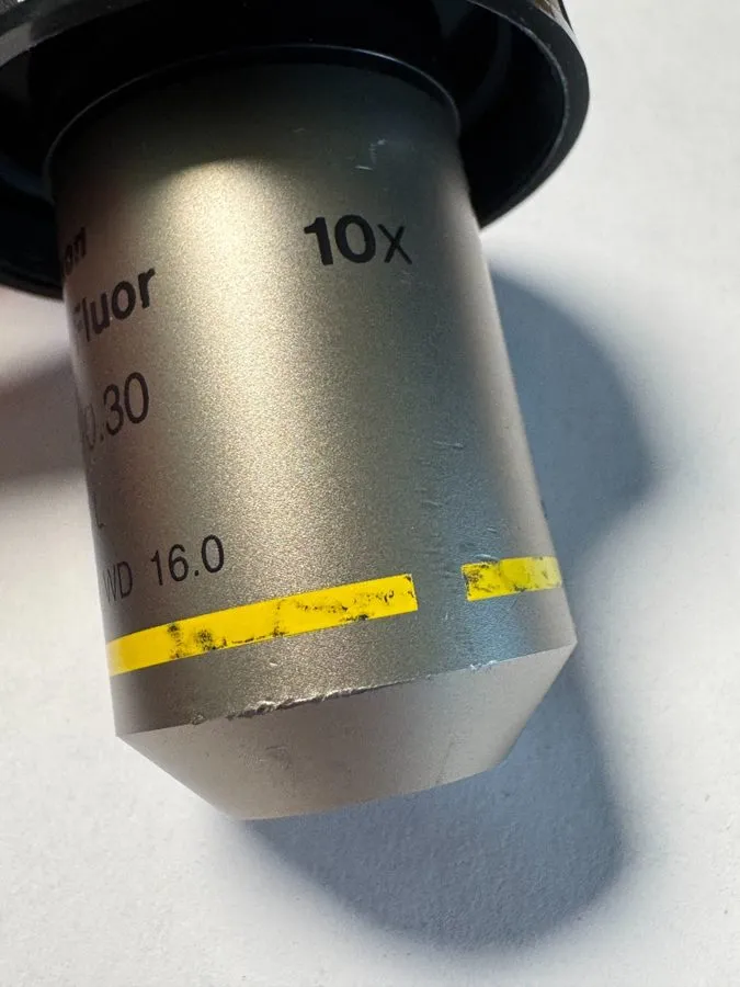Объектив микроскопа Nikon Plan Fluor 10x/0.30 DIC N1 Microscope Objective MRH001