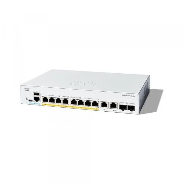 Коммутатор Cisco C1200-8P-E-2G
