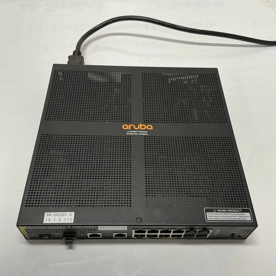 Коммутатор Aruba JL679A 12-Port Gigabit PoE+ Network Switch AE-116 — фото лота 2
