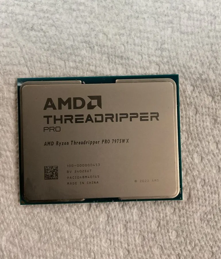 Ускоритель AMD Ryzen Threadripper PRO 7975WX 4 GHz Dell Vendor Locked
