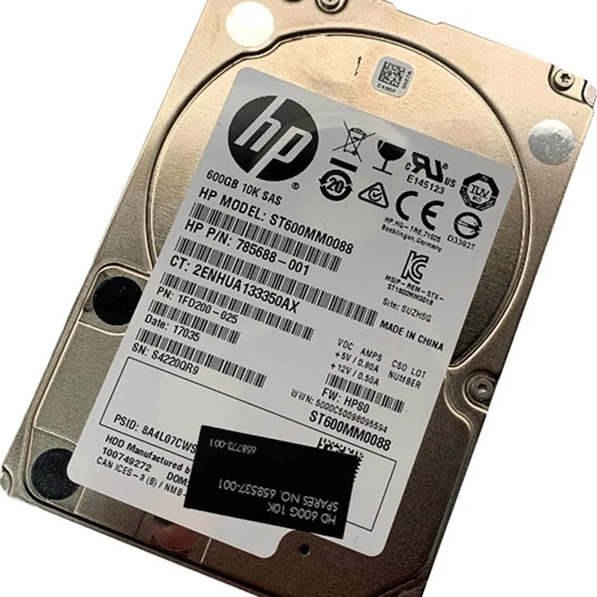 Жёсткий диск Dell R95FV 0R95FV 600GB 10K 12Gb/s 2.5" SAS HDD Hard Drive ST600MM0
