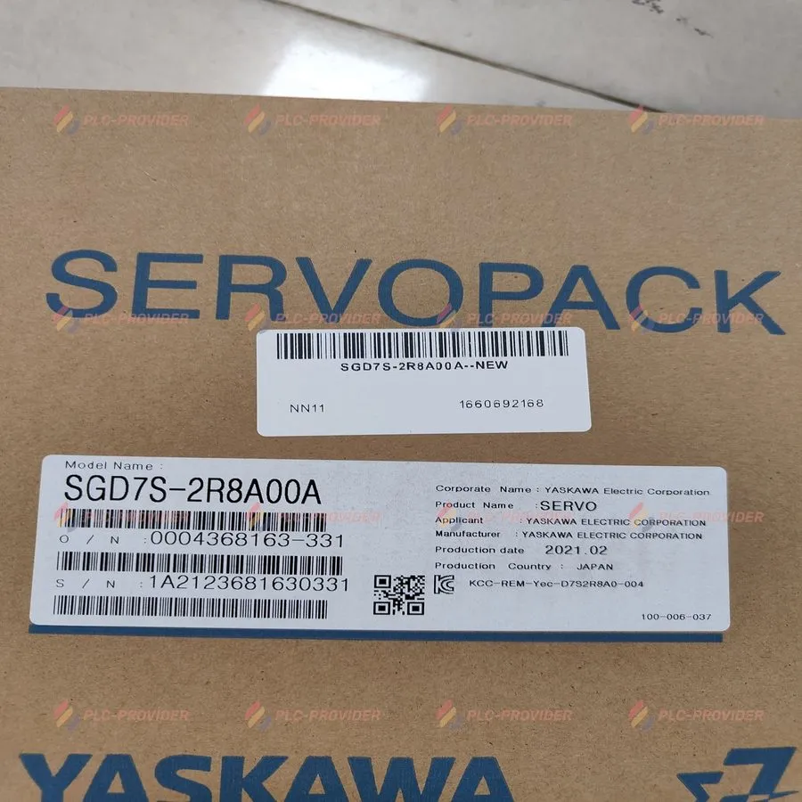 Сервопривод Yaskawa SGD7S-2R8A00A SHIPPPING 1PC