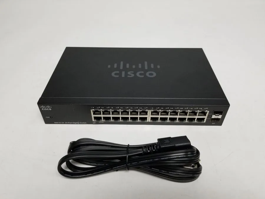 Коммутатор Cisco Compact 24-Port Gigabit Unmanaged Network Switch SG112-24