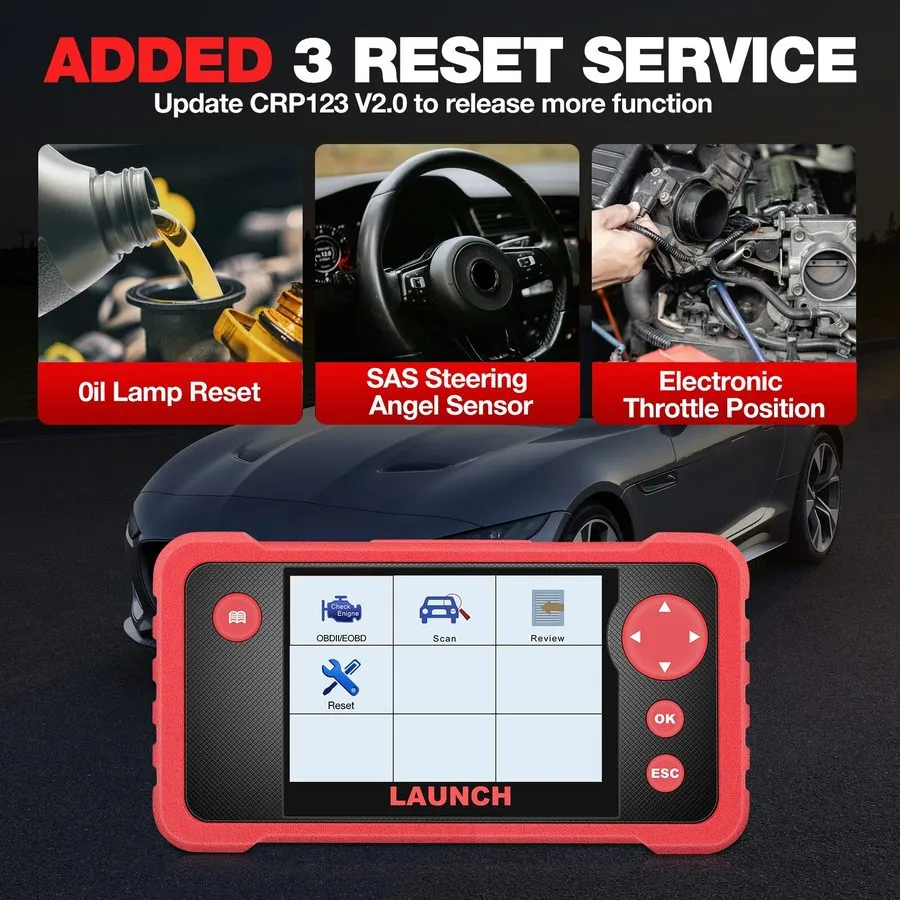 Диагностический сканер 2026 LAUNCH CRP123X Elite Code er Car Diagnostic Scanner  — фото лота 2