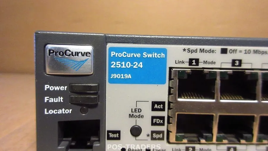 Коммутатор HP ProCurve Switch 2510-24 24-Port 10/100 2-Port GigT/SFP Network J90