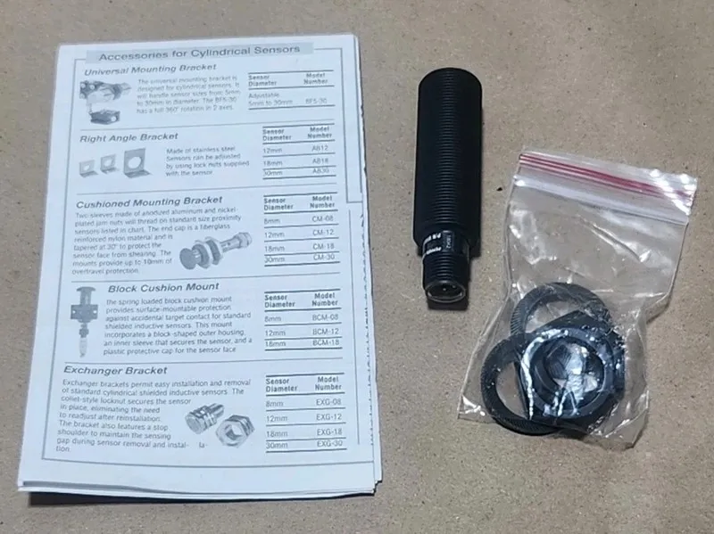 Датчик приближения Pepperl+Fuchs NBB5-18GM50-E2-C3-V1 Proximity Switch Sensor