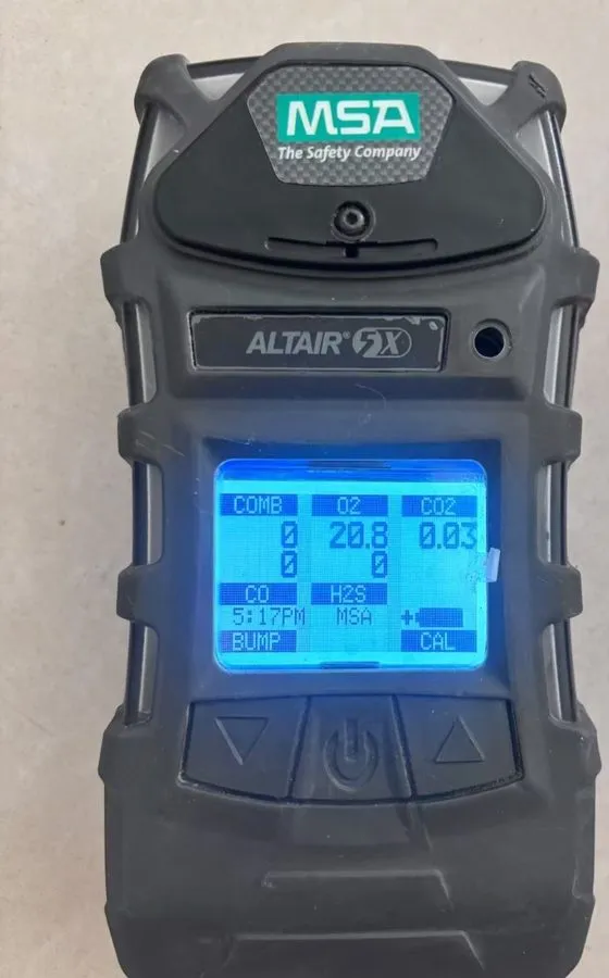 Газоанализатор MSA Altair 5X 5 Multigas Confined Space Detector Monitor AS IS