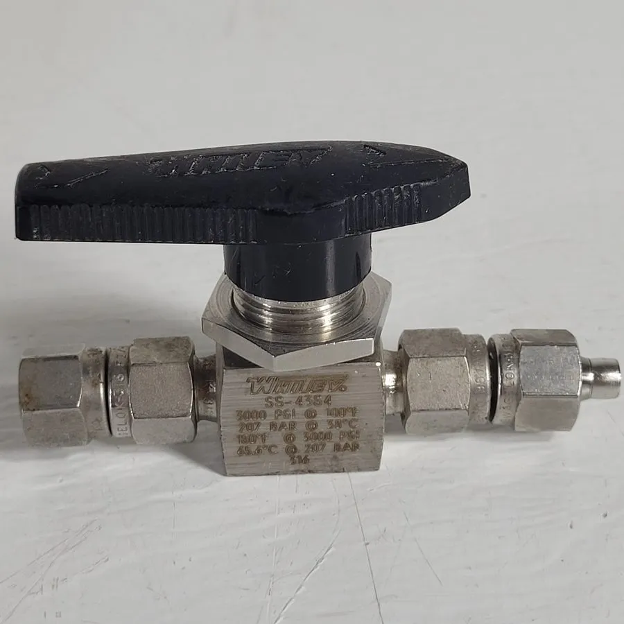 Клапан Swagelok SS-43S4 316 Stainless Steel Ball Valve 1/4"