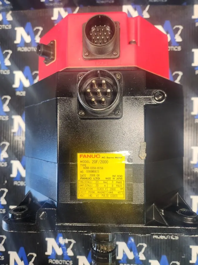 Серводвигатель Fanuc CNC A06B-0356-B756 20AMP AC Servo Motor