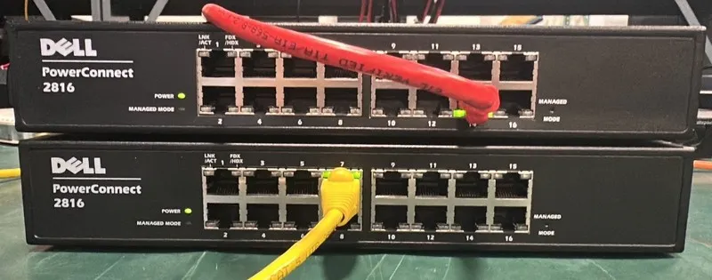 Коммутатор Dell PowerConnect 2816 16 Port Gigabit Ethernet Managed Switch BNIB