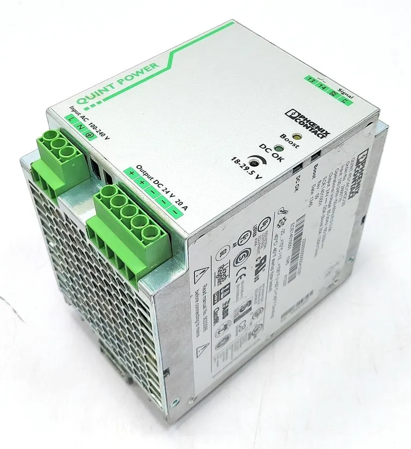 Блок питания 24V DIN Rail Power Supply Phoenix Contact 2866776 QUINT PS/1AC/24DC