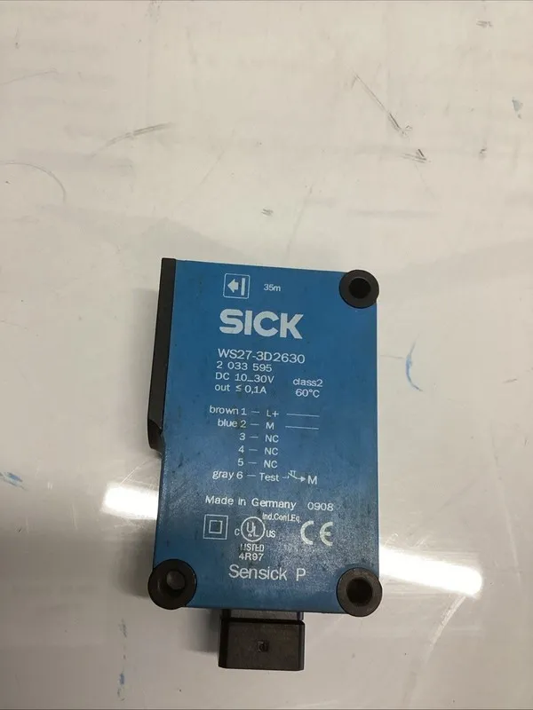 Фотоэлектрический датчик SICK WS27-3D2630 2033595 photoelectric sensor — фото лота 1